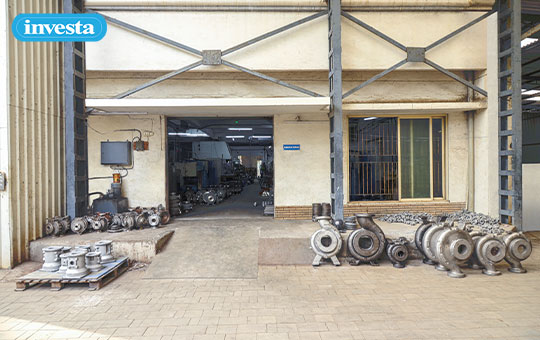 Investa Pumps - inside factory
