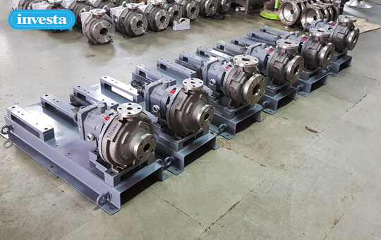Investa Pumps ready for dispatch